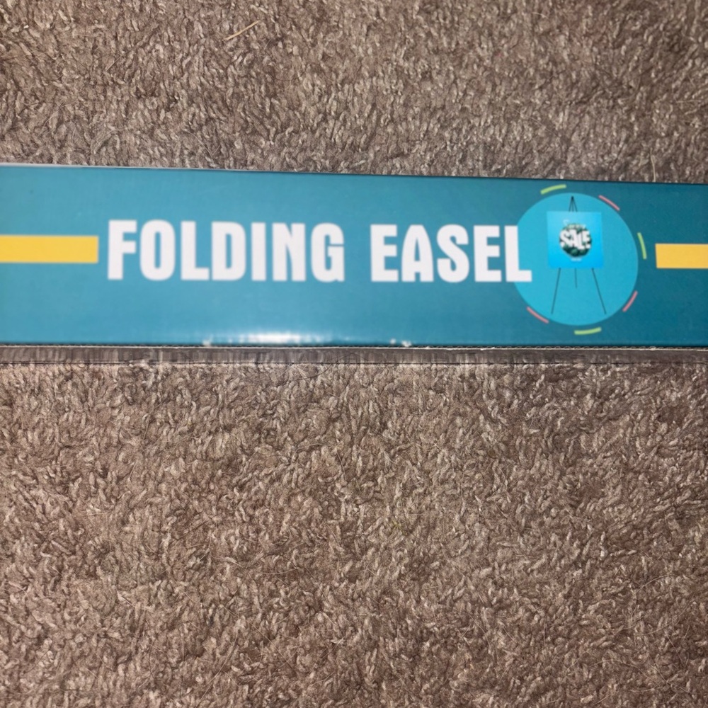 Teal Folding Easel